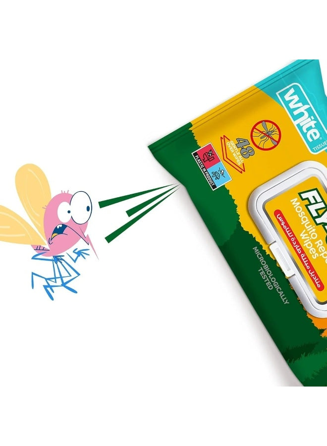 cool dry, dry place, eyes mouth, free way, mess free, mosquito repellent, mosquito repellent wipes, one wipe, place away, quick mess, repellent wipes, skin keep, skin soft, soft wipes, white