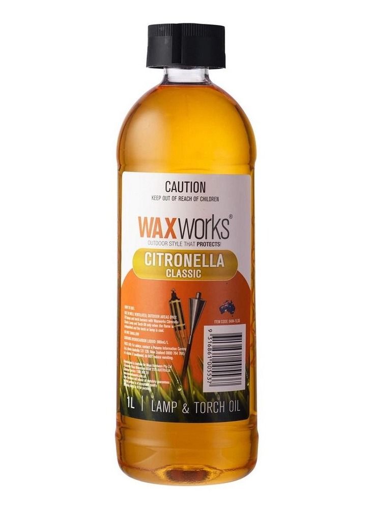 Citronella Lamp and Torch Oil 1 L - Waxworks