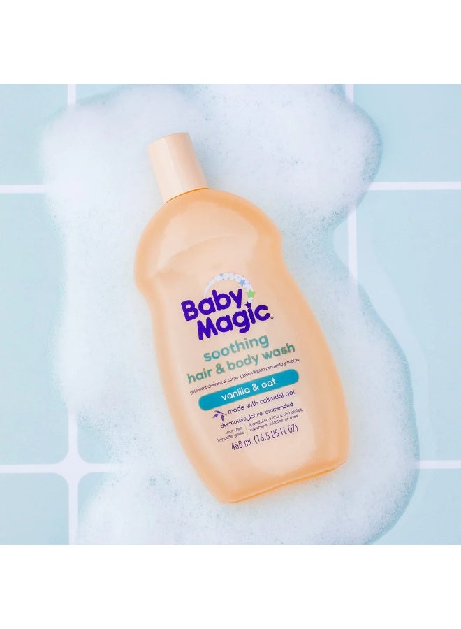 Baby Magic Soothing Hair & Body Wash, 488 ML