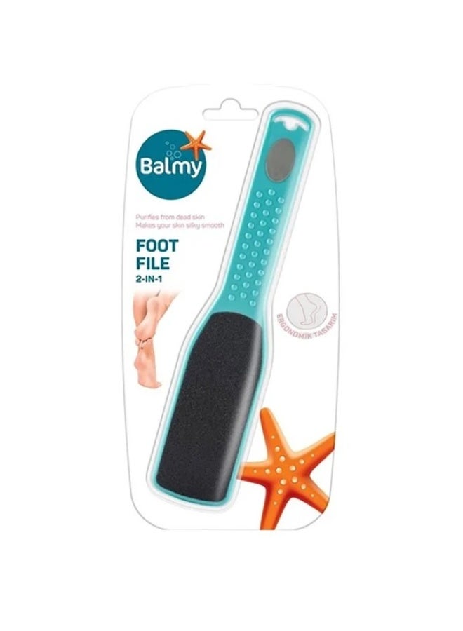 Balmy 2 In 1 Foot File for Smooth Feet