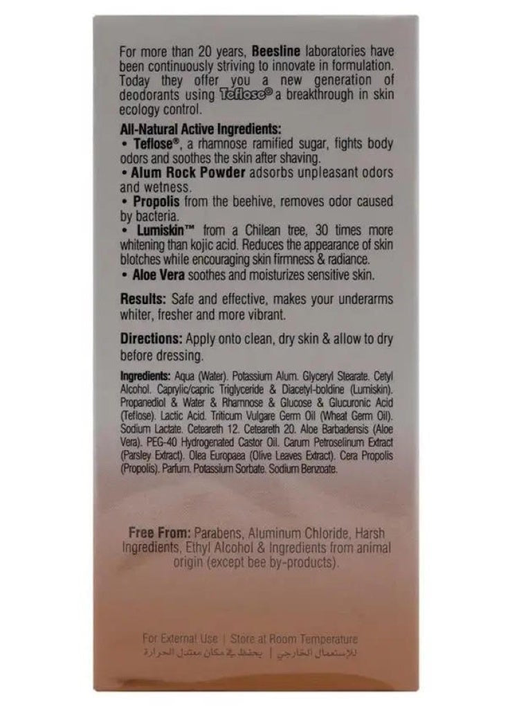 Beesline 4 In 1 Natural Whitening Deo Roll On