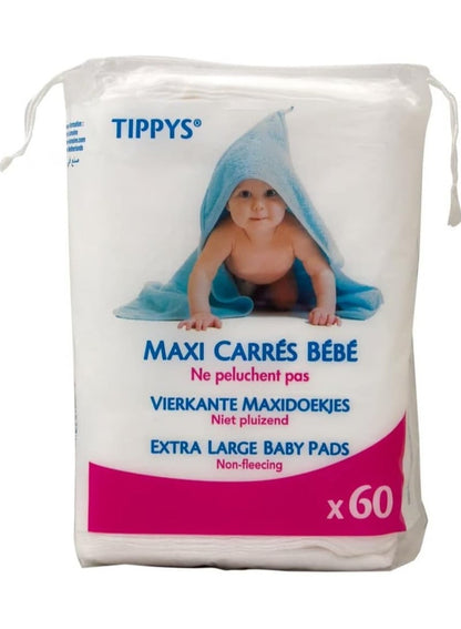 Extra Large Baby Pads 60 Pieces Pack by Tippys