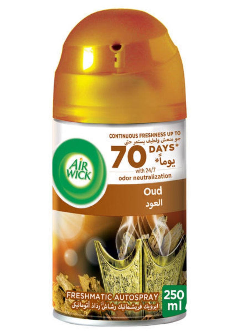 Air Wick Freshmatic Autospray Oud Fragrance 250 ML