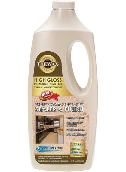 Trewax Professional Gold Label Sealer And Finish