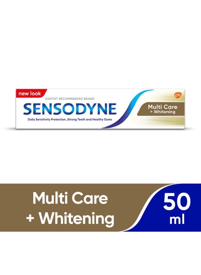 Sensodyne Multi Care Whitening Toothpaste 50ml