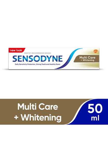 Sensodyne Multi Care Whitening Toothpaste 50ml