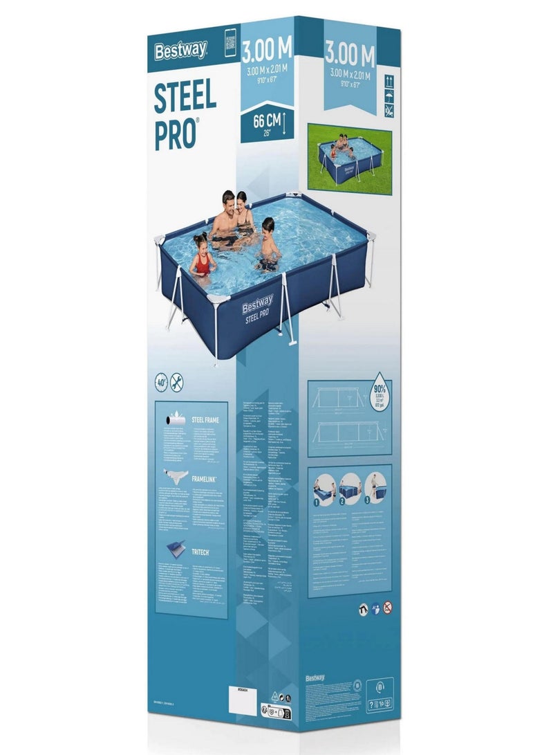 Bestway Steel Pro Above Ground Pool - Luxury Summer Fun