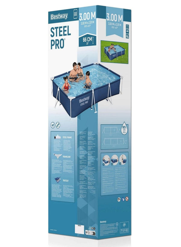 Bestway Steel Pro Above Ground Pool - Luxury Summer Fun