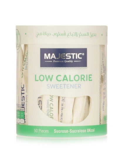 Majestic Low Calorie Sweetener 50 Sachets