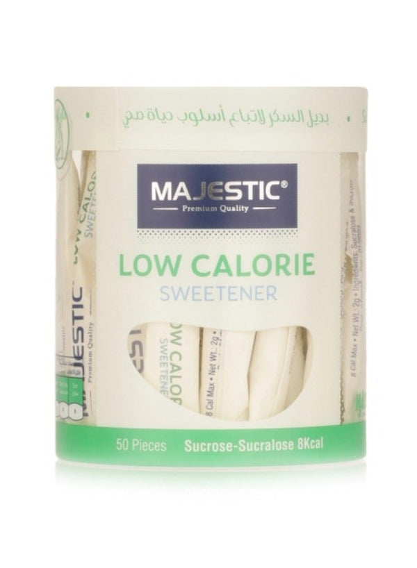 Majestic Low Calorie Sweetener 50 Sachets