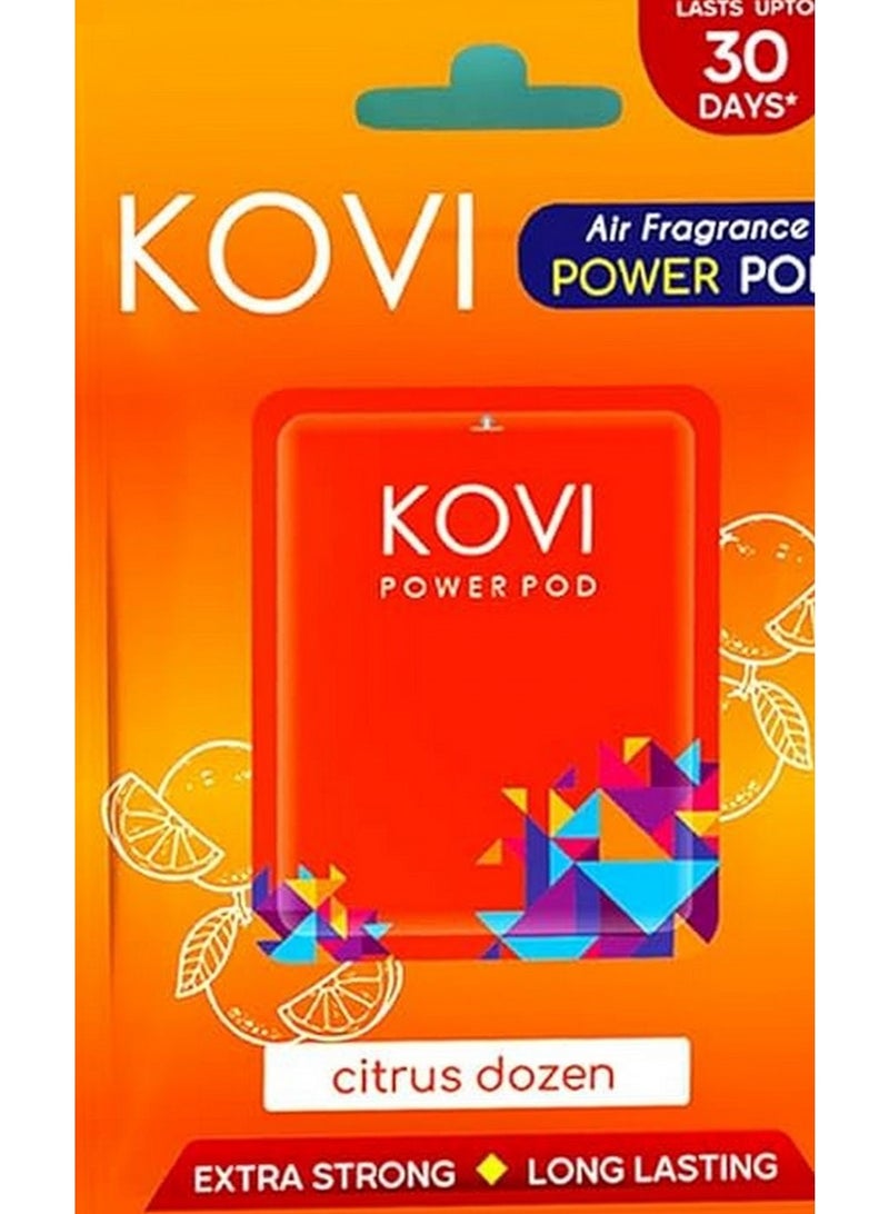 Kovi Power Pod Citrus Dozen 10G Air Freshener