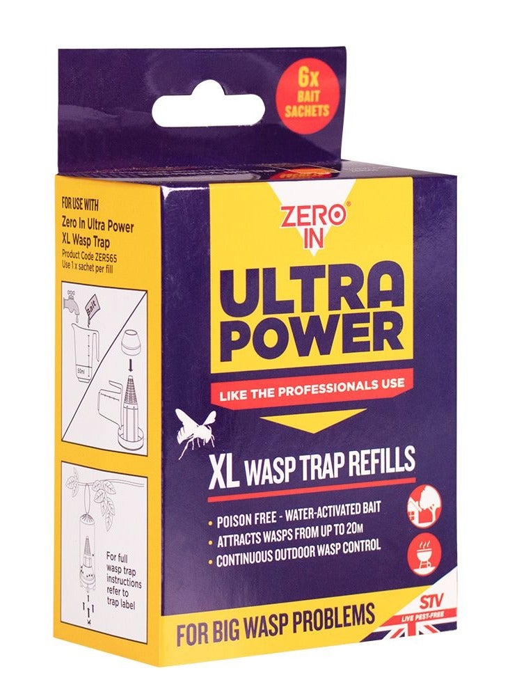 Ultra Power Wasp Trap Refill by STV