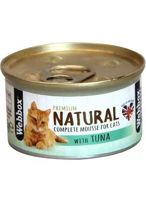 Webbox Natural Complete Mousse With Tuna Cat Food