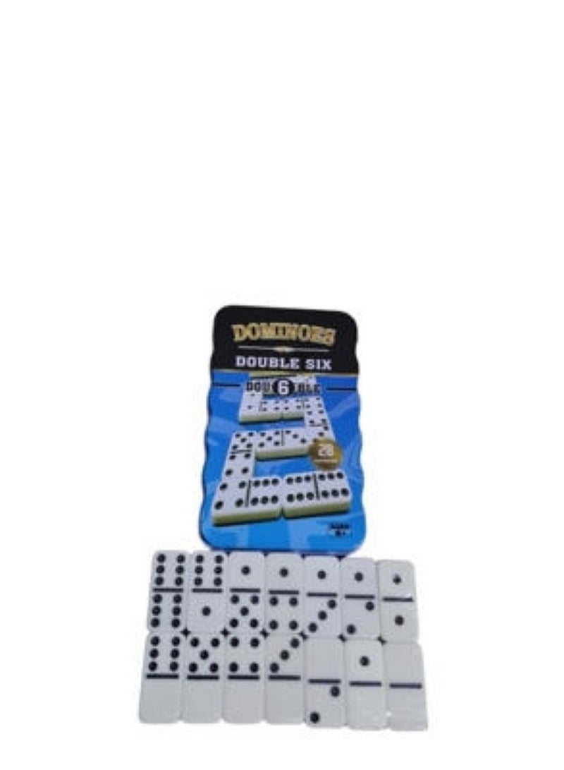 Dominoes Double Six Portable Travel Set - Dominoes