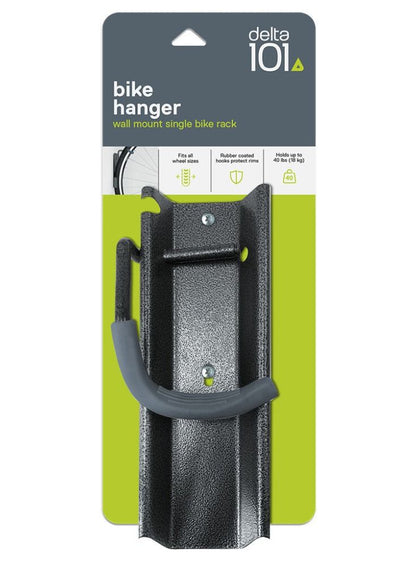 Delta Single Bike Wall Mount Rack for Organized Storage