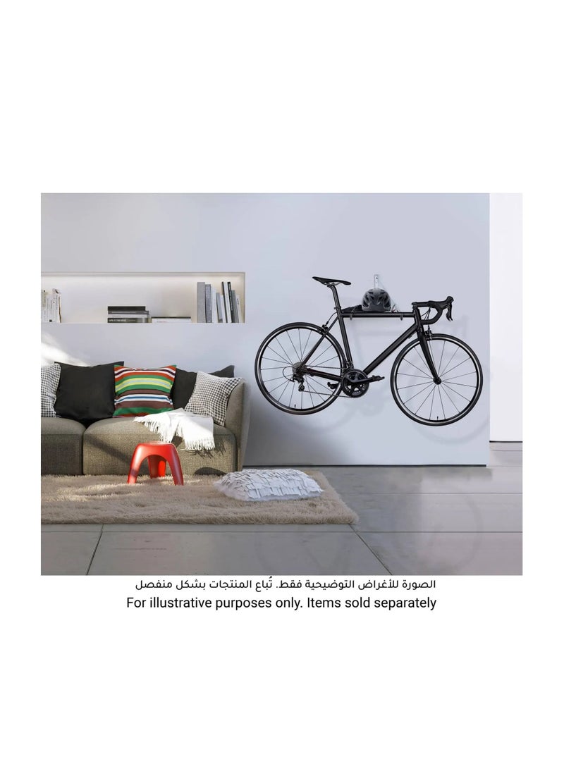 Delta Single Bike Wall Mount Rack W/Shelf