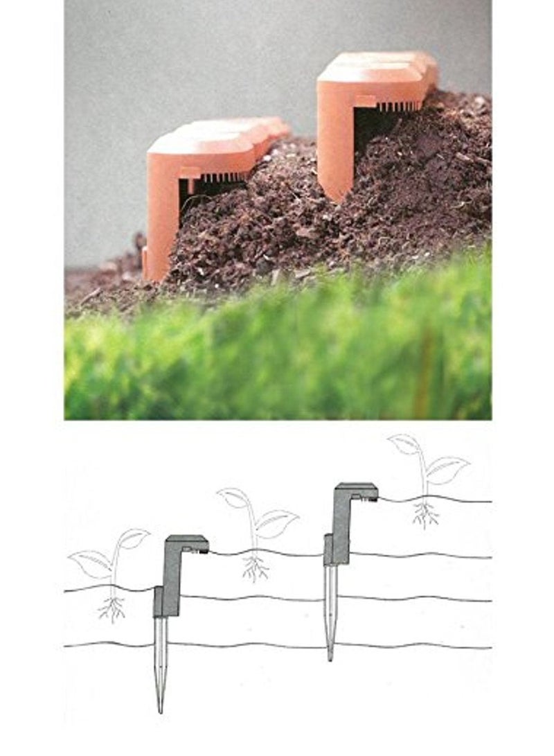 Prosperplast Garden Edging For Snails 1.9 M Brown