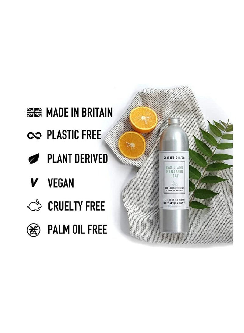 Clothes Doctor Fabric Conditioner 1L - Basil & Mandarin