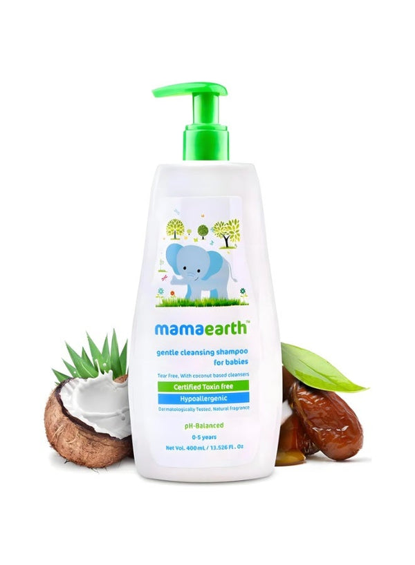 Gentle Cleansing Hair Shampoo for Babies Mamaearth
