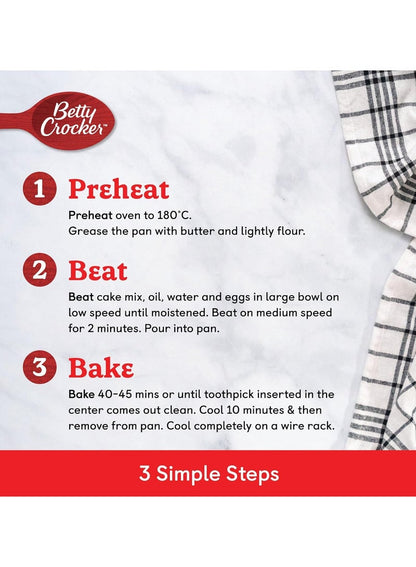 Betty Crocker Super Moist Orange Cake Mix