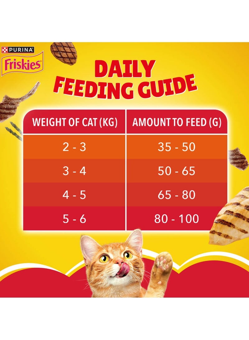 Friskies Meaty Grills Dry Cat Food 1 Kg
