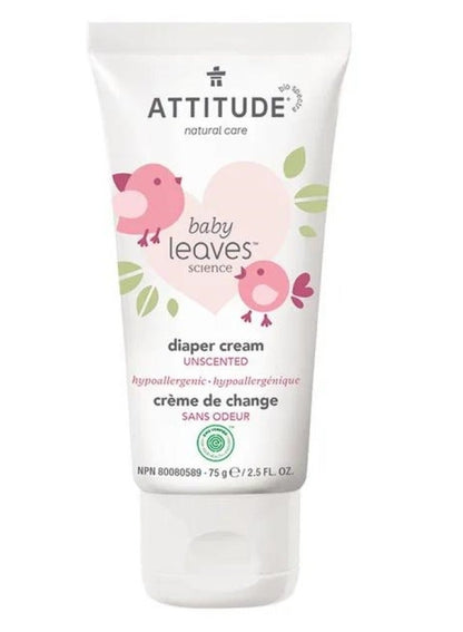 Attitude Baby Leaves Natural Diaper Zinc Cream