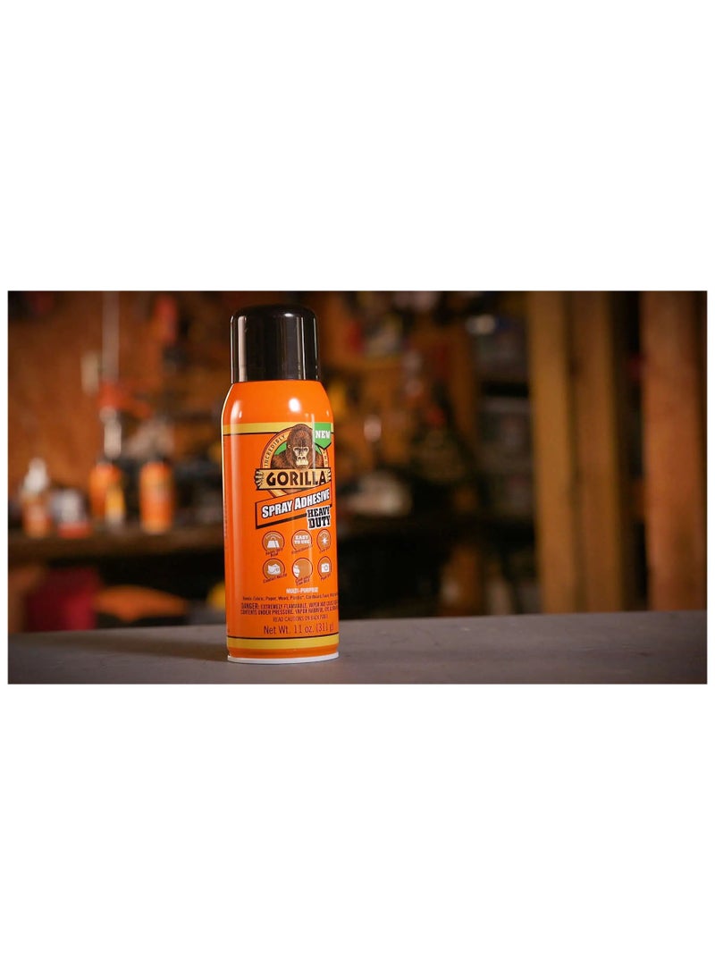 Gorilla Heavy Duty Adhesive Spray 113g Clear
