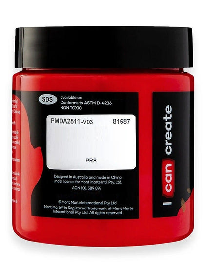 Mont Marte Dimension Acrylic Red 250ML