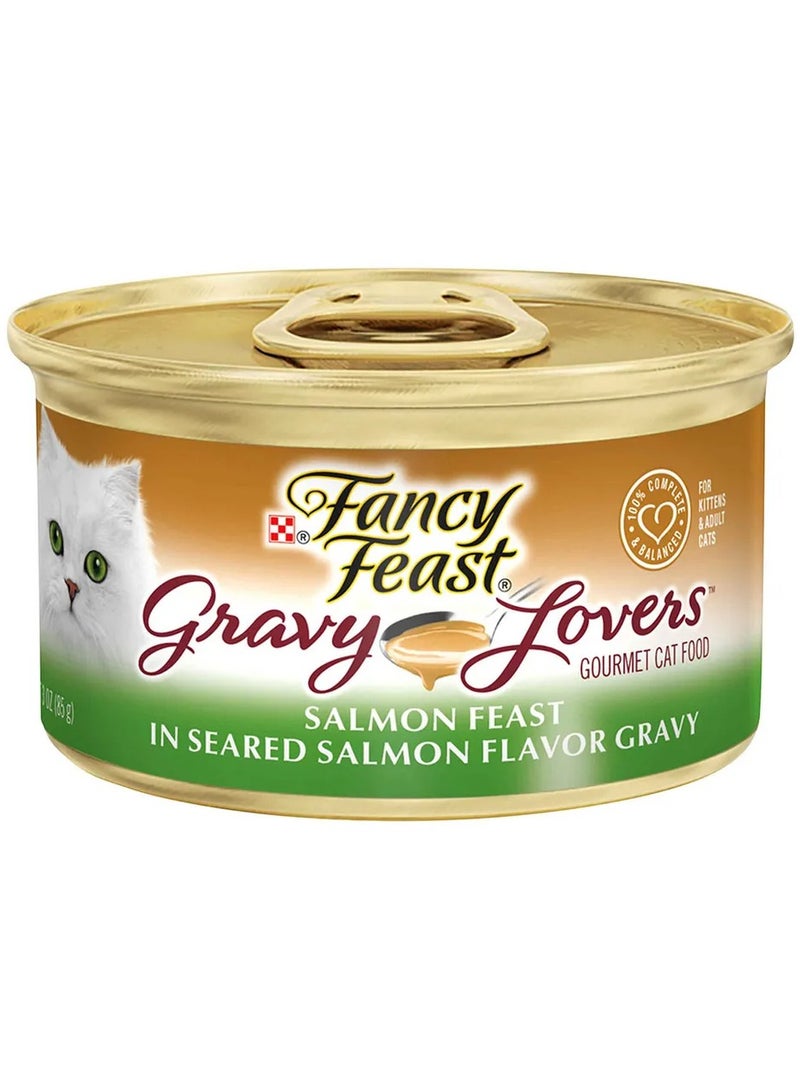 Purina Fancy Feast Gravy Lovers Salmon Feast 85g