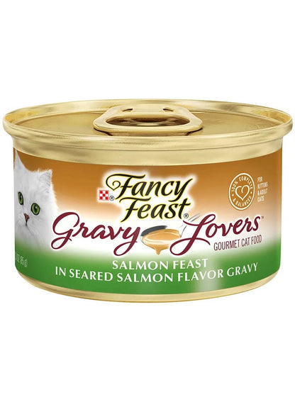 Purina Fancy Feast Gravy Lovers Salmon Feast 85g