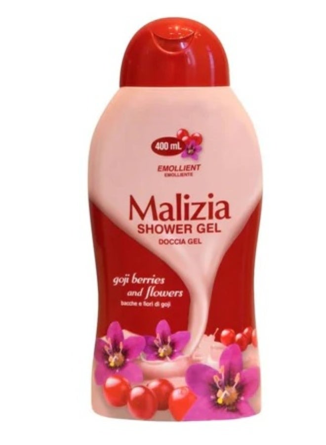 Malizia Shower Gel Goji Berries 400ml