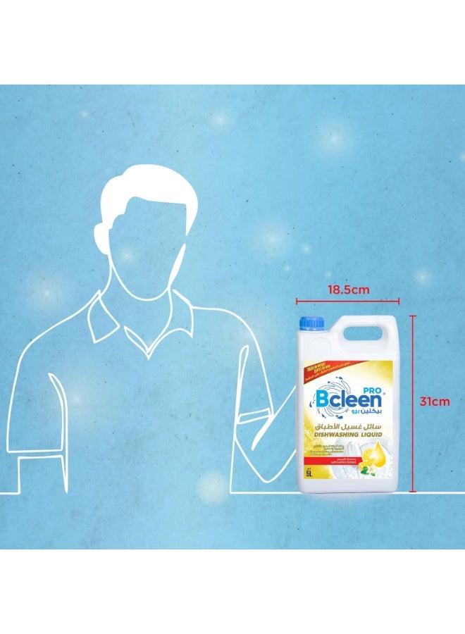 Bcleen Dish Wash Liquid Lemon 5L