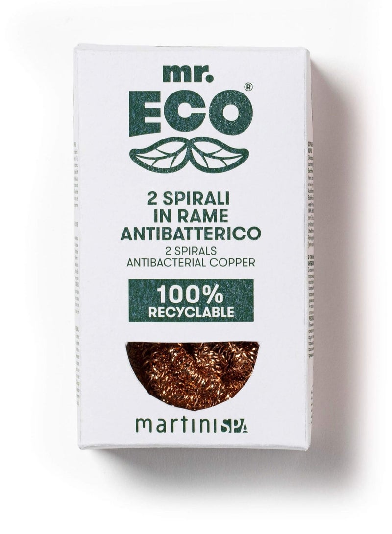 100% Antibacterial Copper Sponge Set by MARTINI