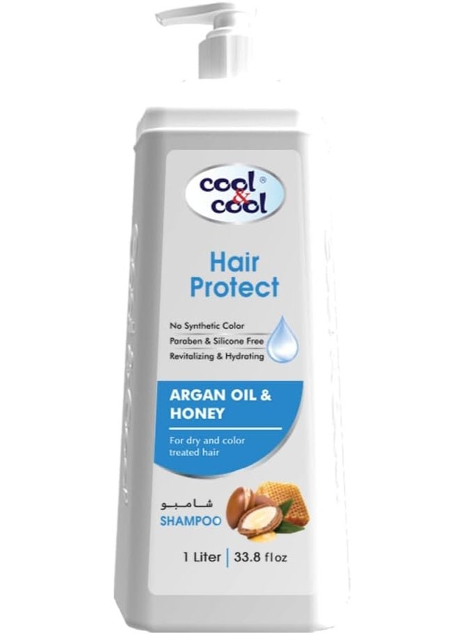 Cool & Cool Argan Oil & Honey Shampoo 1 L