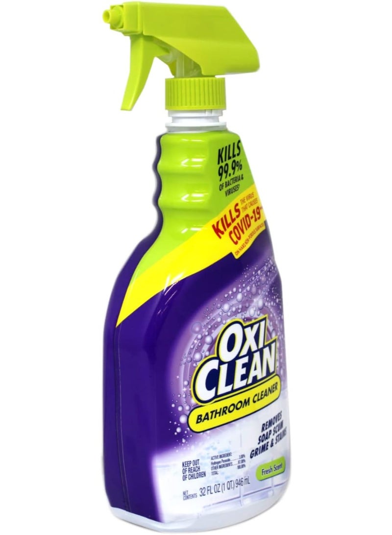 OxiClean Bathroom Cleaner Fresh Scent 946 ML