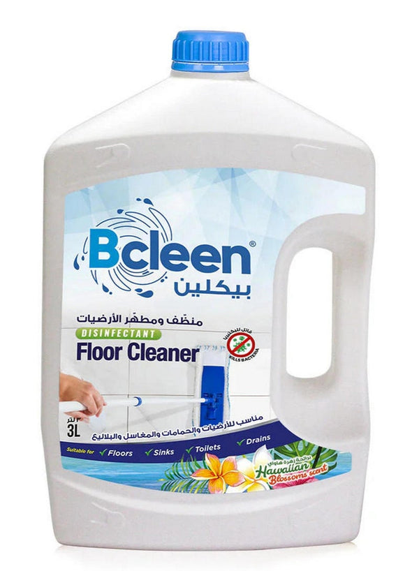 Bcleen Disinfectant Floor Cleaner 3L - Hawaiian Blossoms