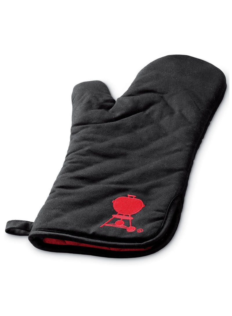 Weber Cotton Heat Resistant Mitts Black
