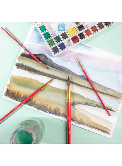 Mont Marte Watercolour Brushes Set 4Pc