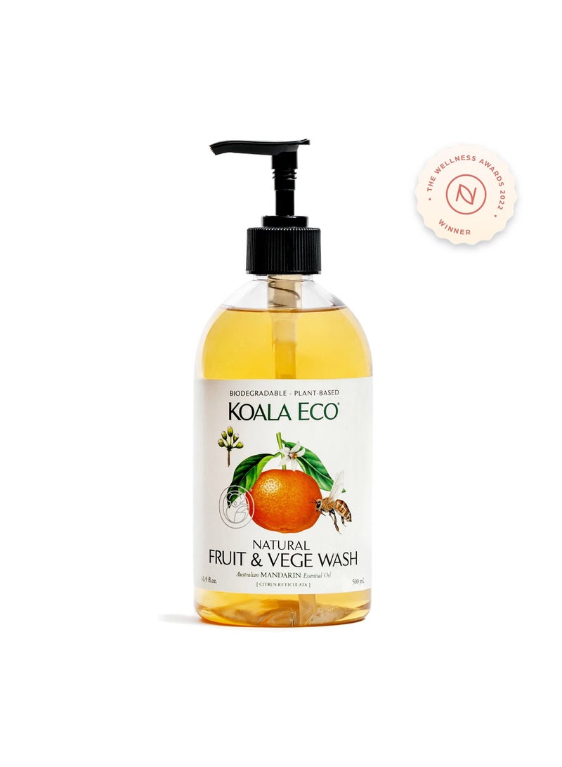 Mandarin Essential Oil Wash 500ml - KOALA ECO