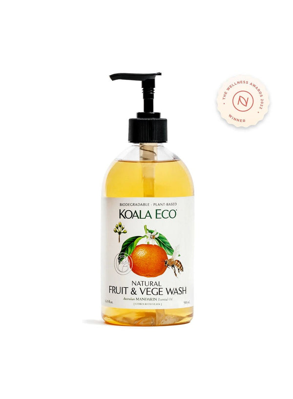Mandarin Essential Oil Wash 500ml - KOALA ECO