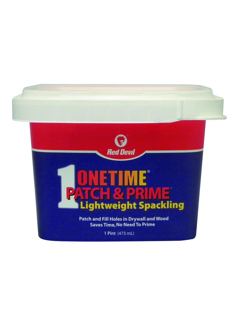 Red Devil Onetime Patch & Prime Spackling 473 ML