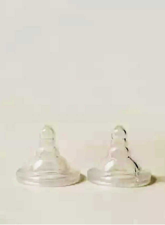 Giggles Slow Flow Nipples Set for Newborns