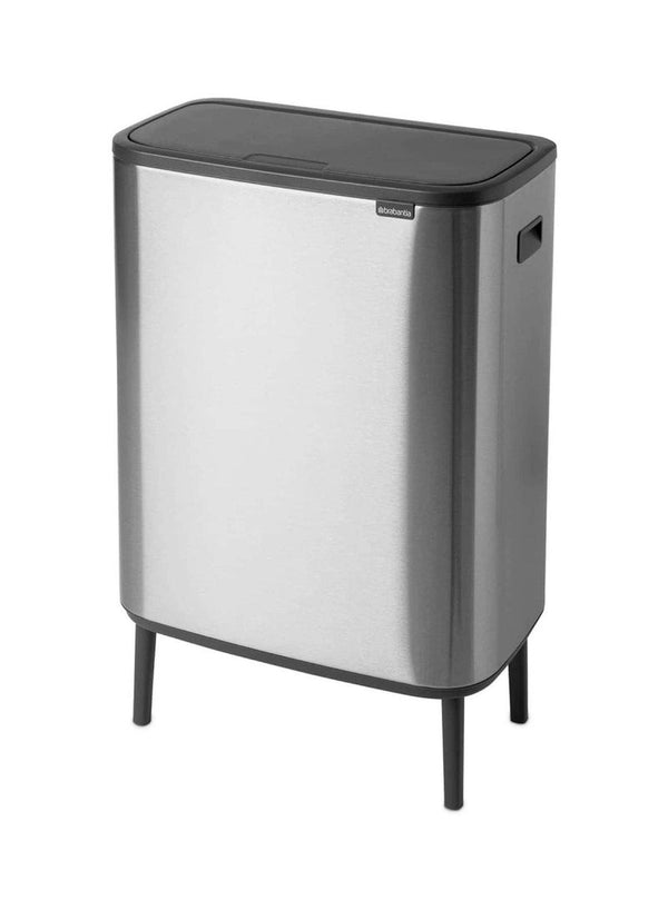 Brabantia Fingerprint Proof Touch Bin 60L Matt Steel