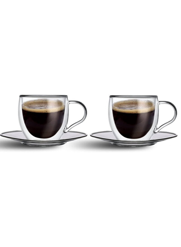 Double Wall Glass 180ml Set by Cuisine Art