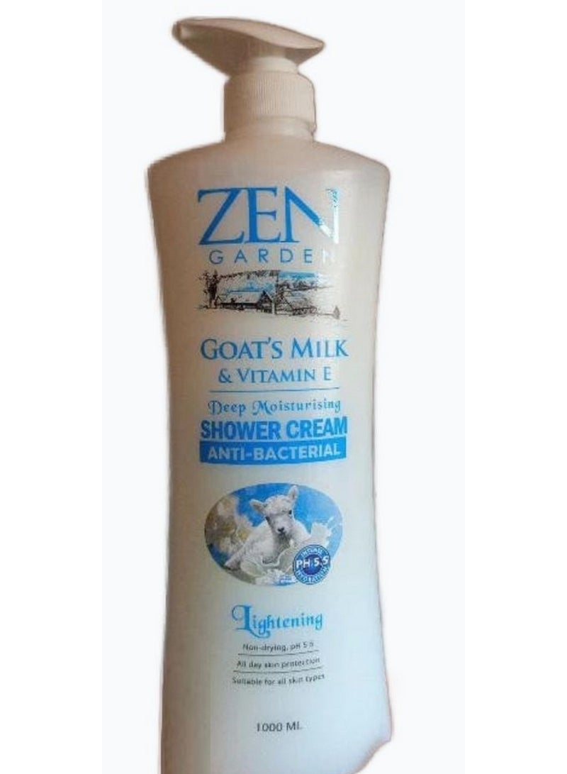Deep Moisturising Shower Cream 1L - ZEN GARDEN