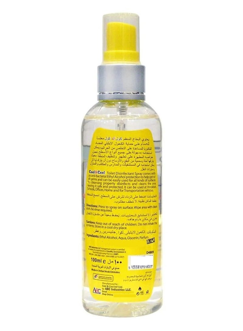 Cool & Cool Disinfectant Toilet Spray 100ML