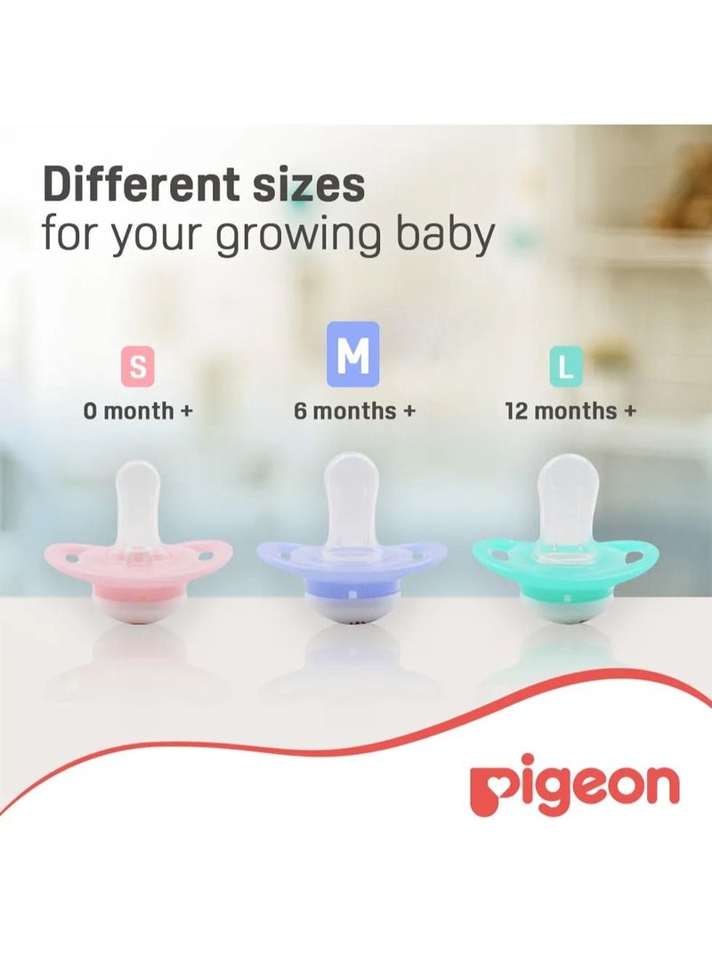Pigeon Mini Light Pacifier M Unisex - Multicolor