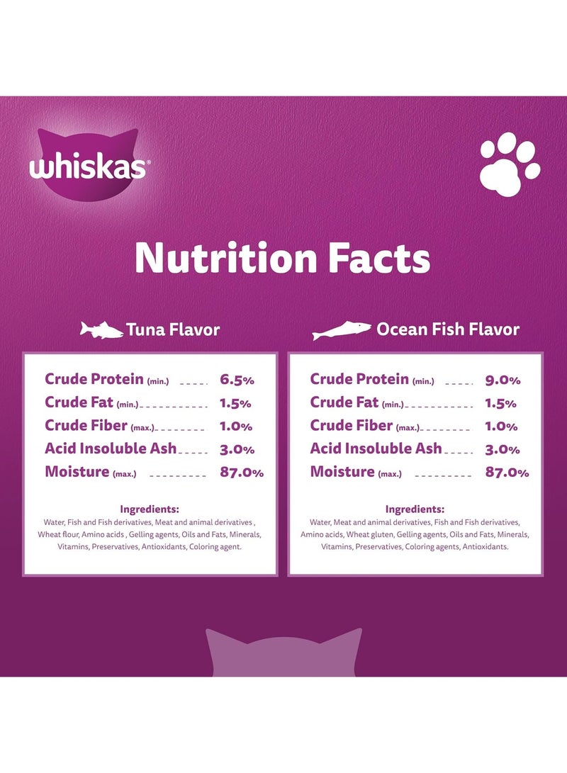 Whiskas Fishy Selection in Jelly 12x80g