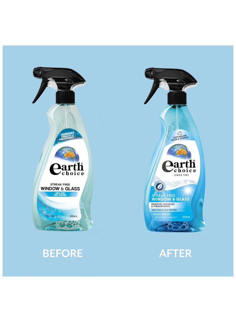 Earth Choice Streak Free Window Cleaner 600 ML