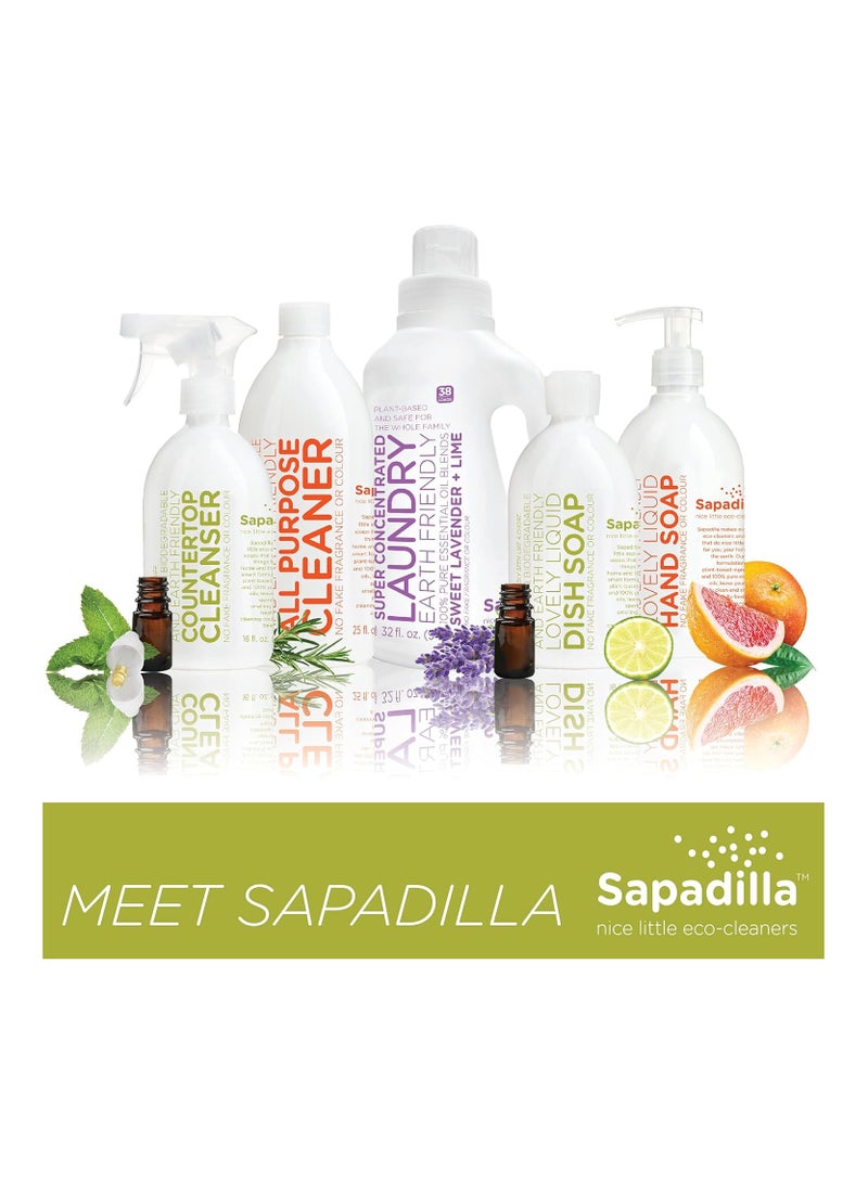 Sapadilla Hand Soap Rosemary & Peppermint 354 ML